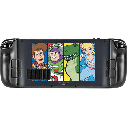 Disney Toy Story Character Grid Steam Deck Handheld Gaming Computer Skin
